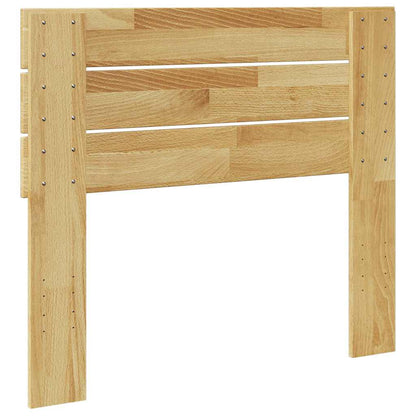 Hoofdbord 90 cm massief hout eiken
