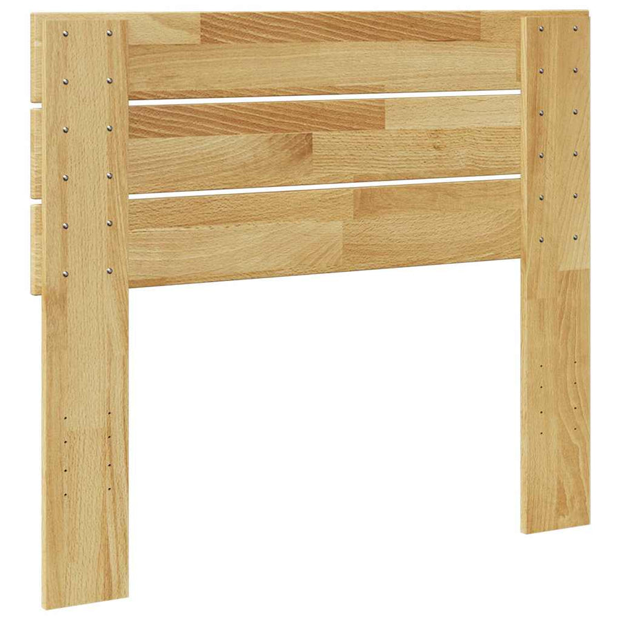 Hoofdbord 90 cm massief hout eiken