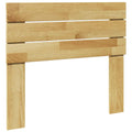 Hoofdbord 100 cm massief eikenhout