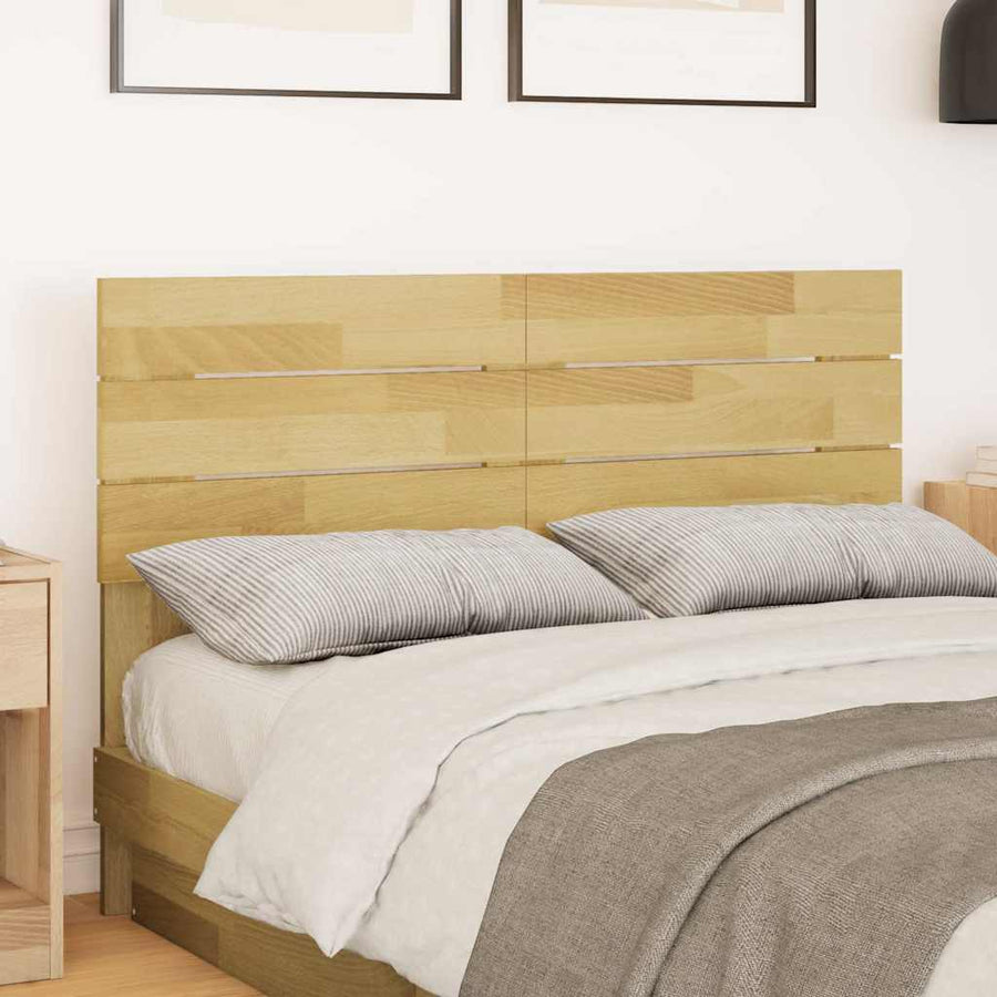 Hoofdeinde 120 cm massief hout eiken