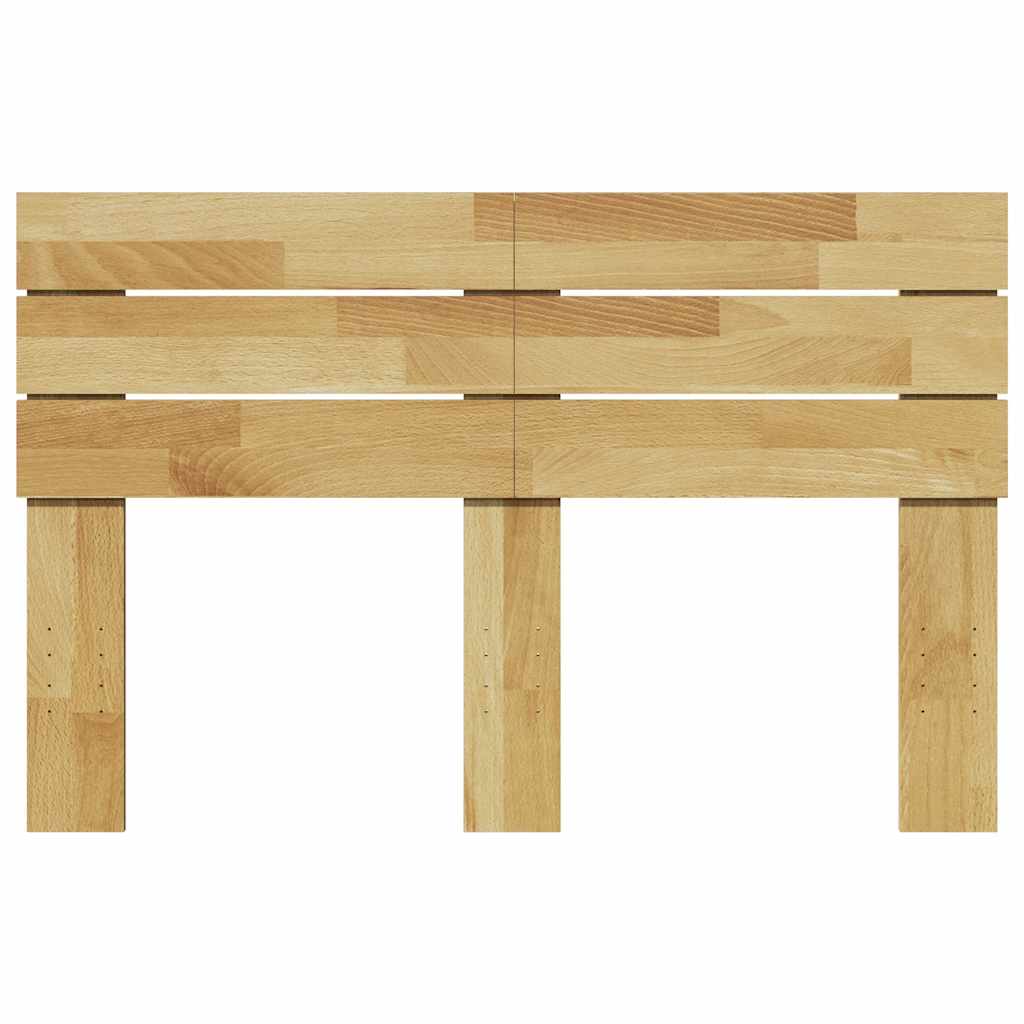 Hoofdeinde 120 cm massief hout eiken