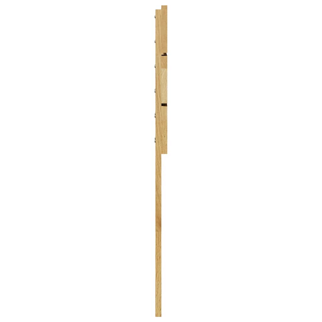 Hoofdeinde 120 cm massief hout eiken