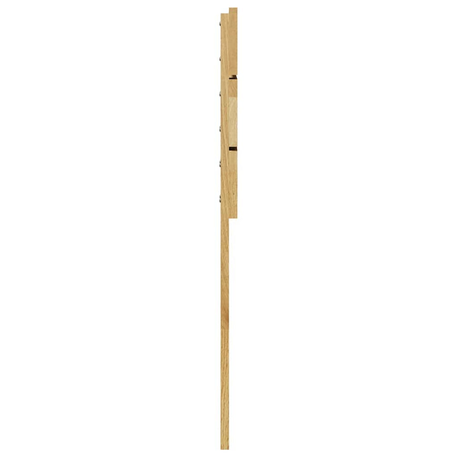Hoofdeinde 120 cm massief hout eiken