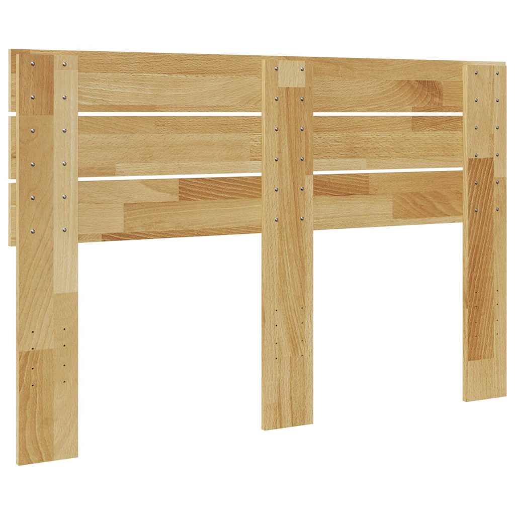 Hoofdeinde 120 cm massief hout eiken