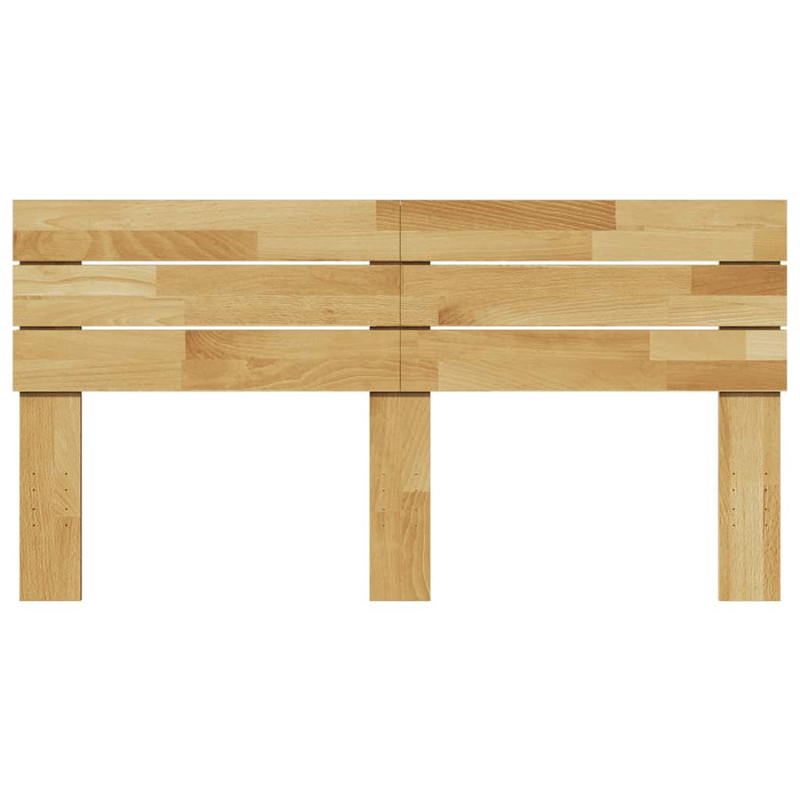 Hoofdeinde 135 cm massief hout eiken