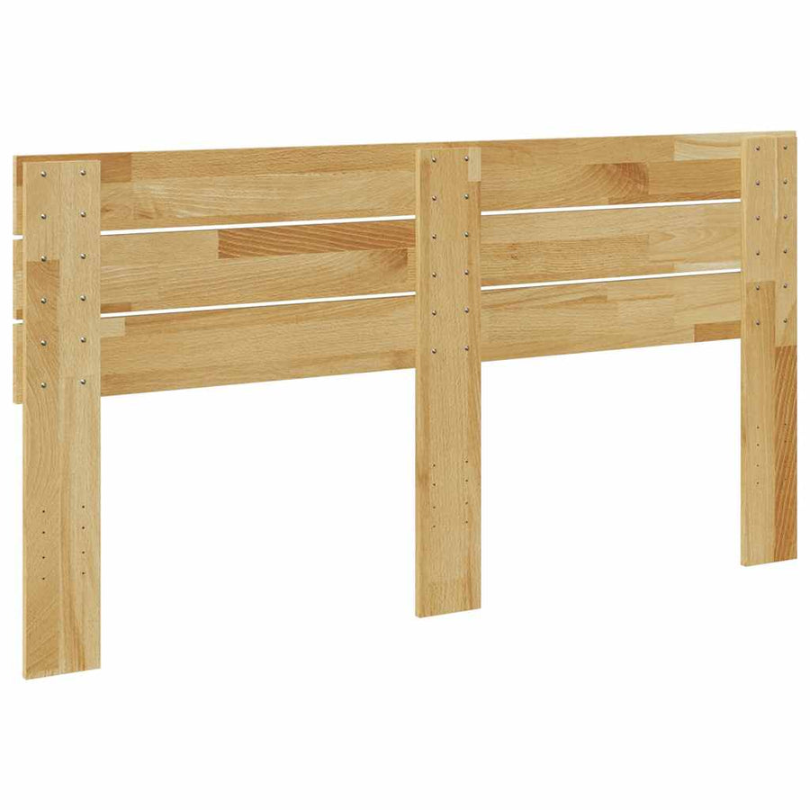 Hoofdeinde 135 cm massief hout eiken