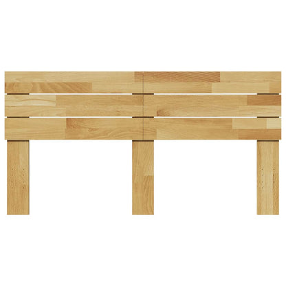 Hoofdeinde 140 cm massief hout eiken