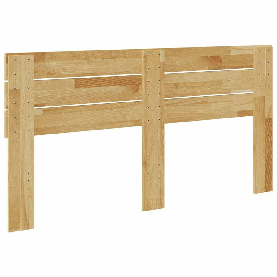 Hoofdeinde 140 cm massief hout eiken