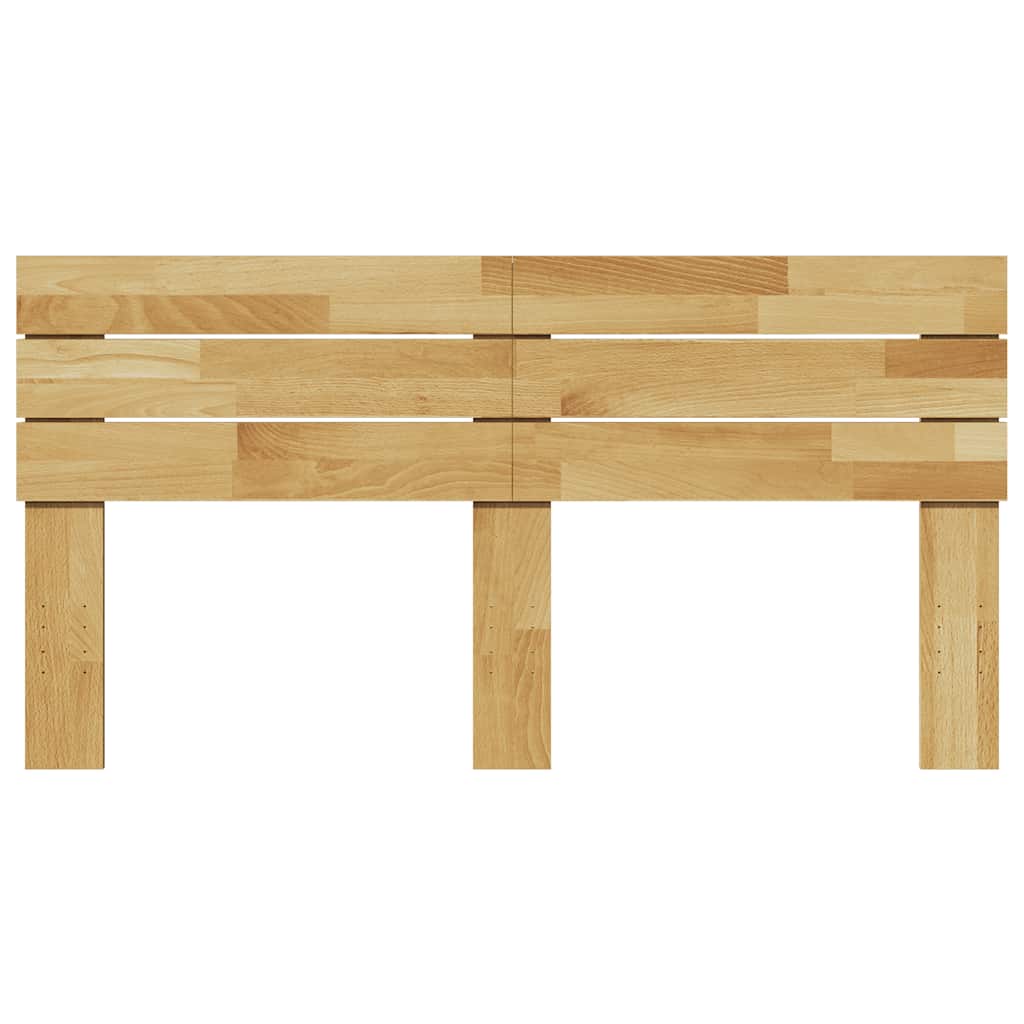 Hoofdbord 150 cm massief hout eiken