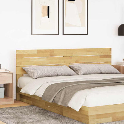 Hoofdbord 180 cm massief hout eiken