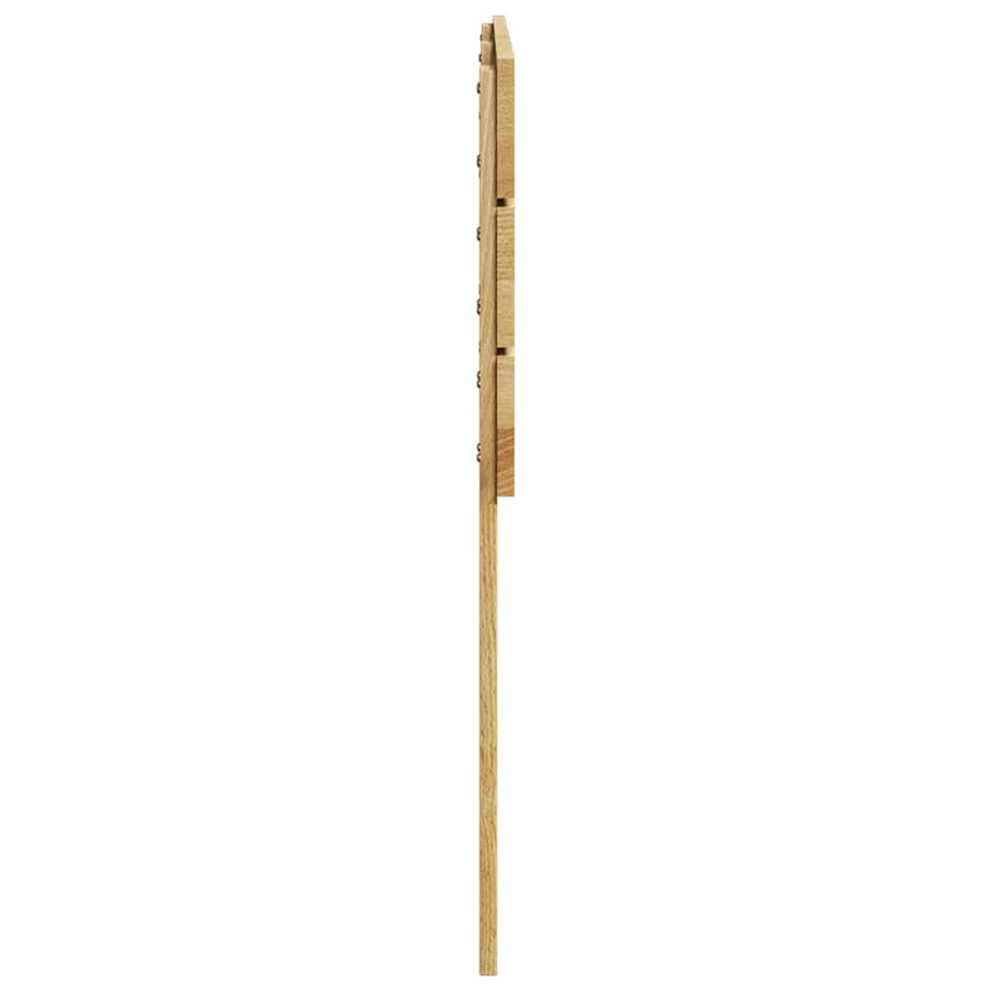 Hoofdbord 200 cm massief hout eiken