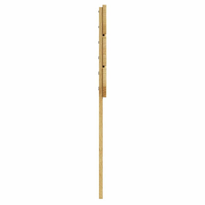 Hoofdbord 80 cm massief hout eiken