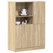 Keukenkastenset 2-delig bewerkt hout sonoma eiken