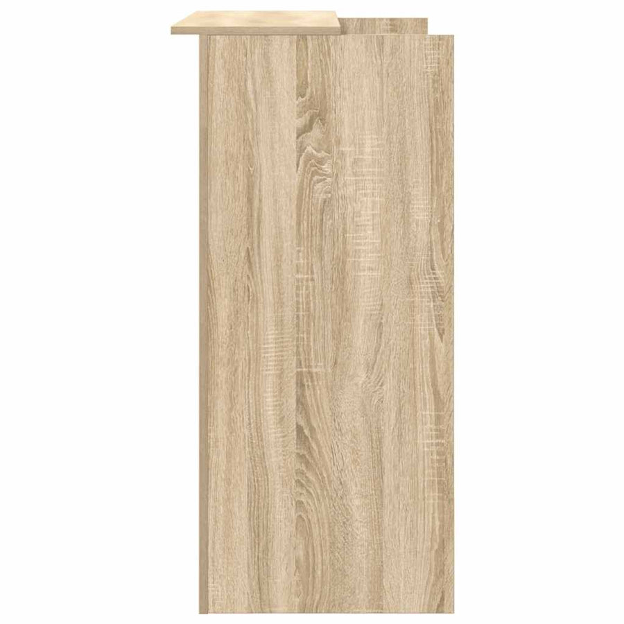 Receptiebalie 100X50X103,5 Cm Bewerkt Hout Kleurig 100 x 50 x 103.5 cm Sonoma eiken