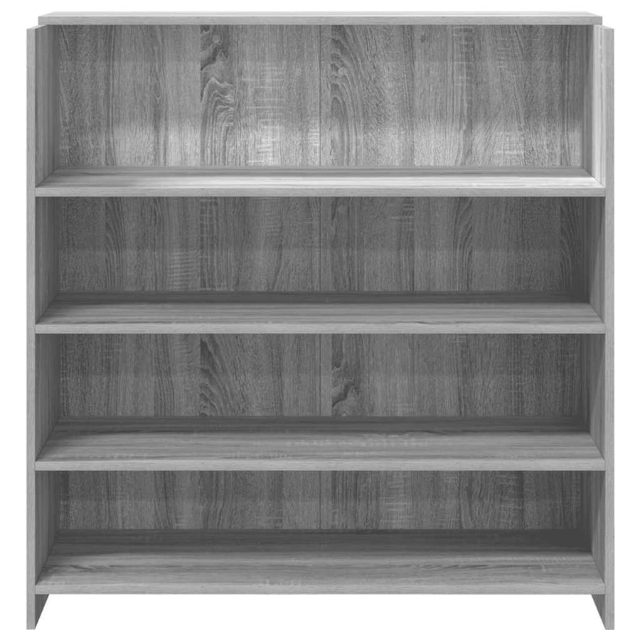Receptiebalie 100X50X103,5 Cm Bewerkt Hout Eiken 100 x 50 x 103.5 cm Grijs sonoma