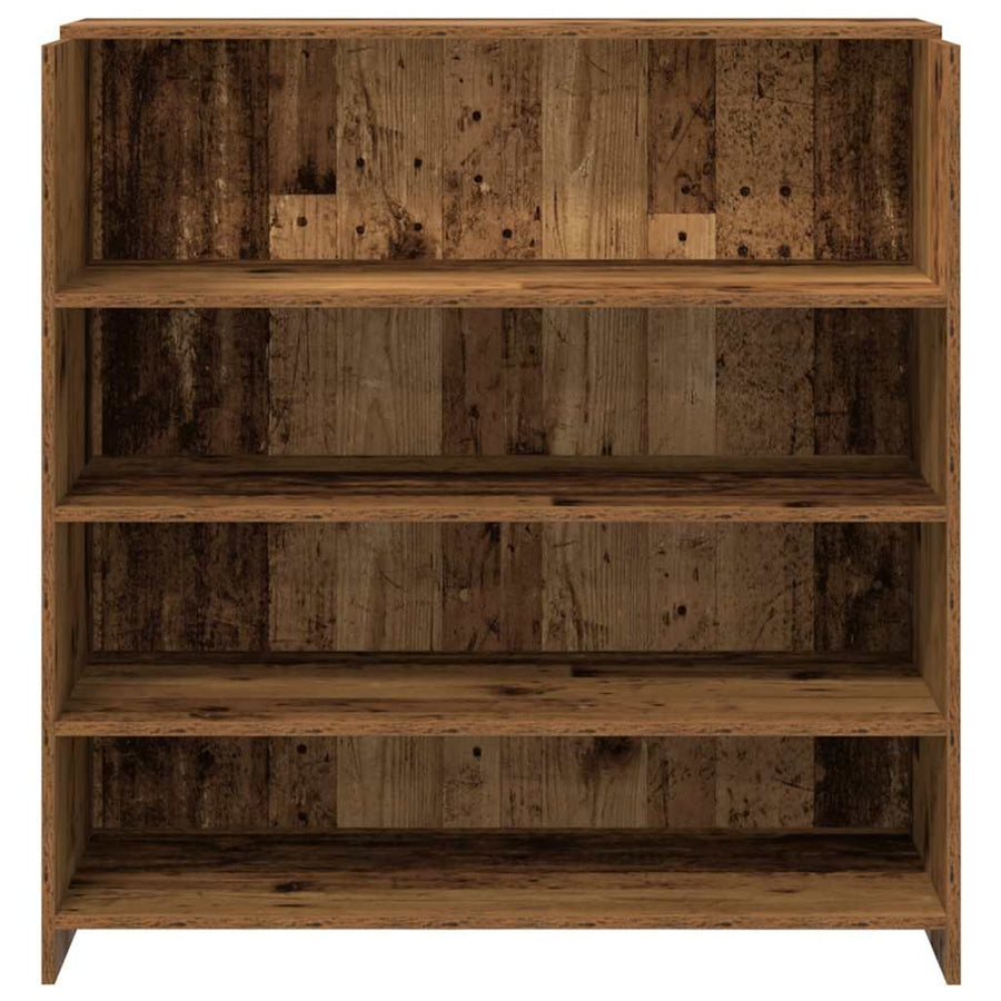 Receptiebalie 100X50X103,5 Cm Bewerkt Hout Kleurig 100 x 50 x 103.5 cm Oud hout