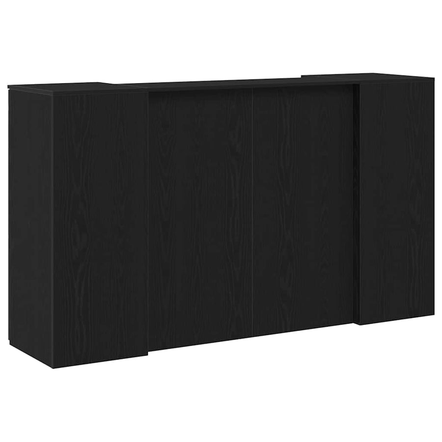 Receptiebalie Eiken 180X50X103,5 Cm Bewerkt Hout 180 x 50 x 103.5 cm