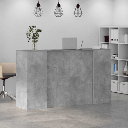 Receptiebalie 180X50X103,5 Cm Bewerkt Hout 180 x 50 x 103.5 cm
