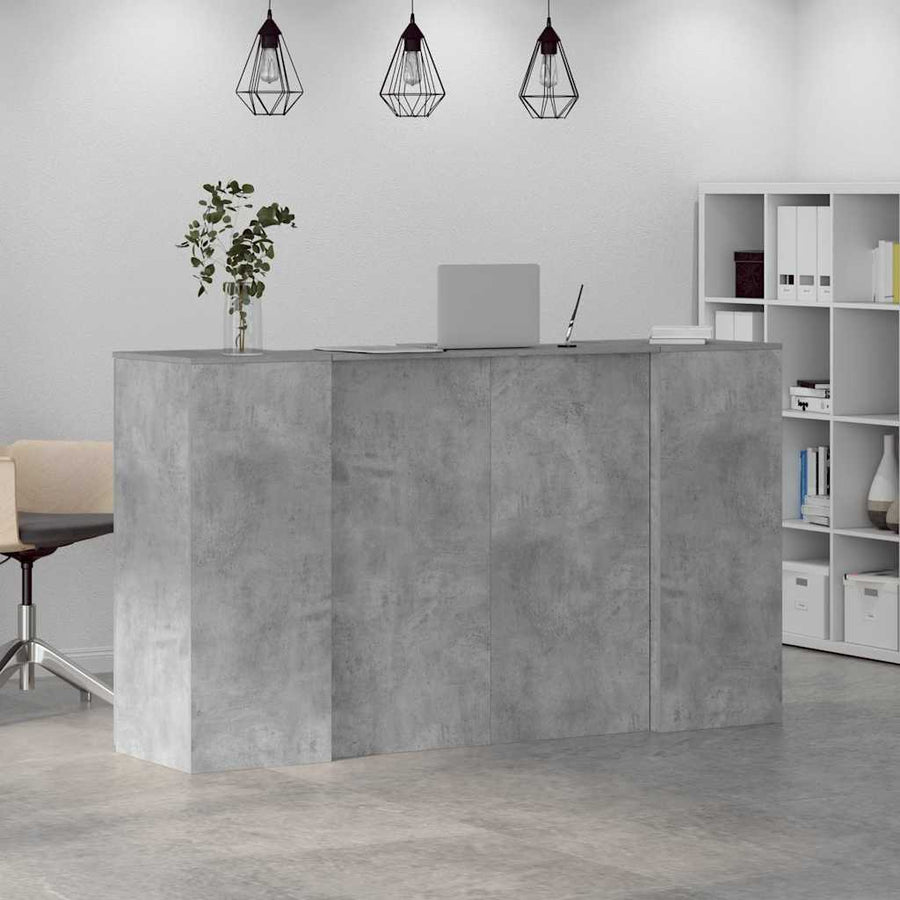 Receptiebalie 180X50X103,5 Cm Bewerkt Hout 180 x 50 x 103.5 cm