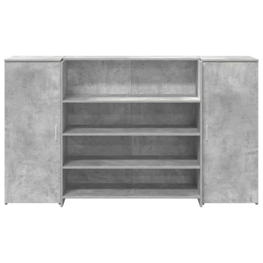 Receptiebalie 180X50X103,5 Cm Bewerkt Hout 180 x 50 x 103.5 cm