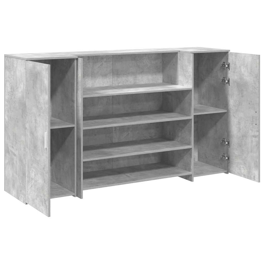 Receptiebalie 180X50X103,5 Cm Bewerkt Hout 180 x 50 x 103.5 cm