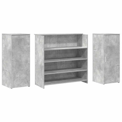 Receptiebalie 180X50X103,5 Cm Bewerkt Hout 180 x 50 x 103.5 cm