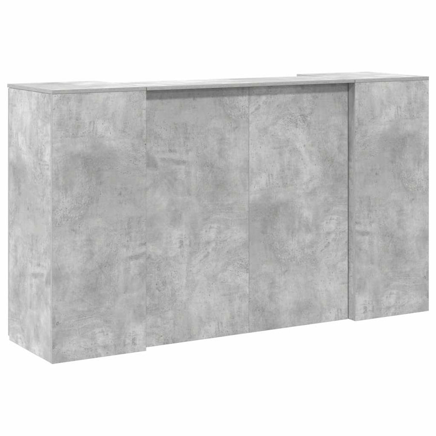 Receptiebalie 180X50X103,5 Cm Bewerkt Hout 180 x 50 x 103.5 cm