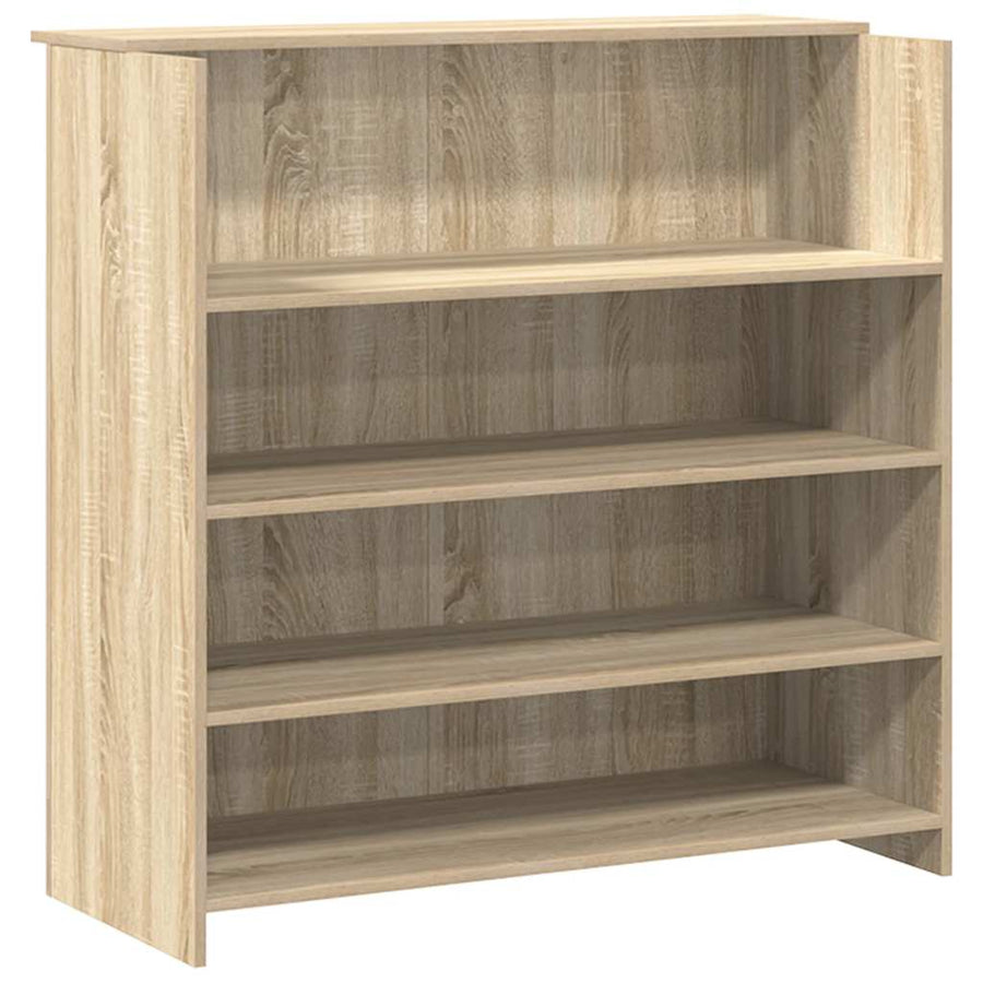Receptiebalie 200X50X103,5 Cm Bewerkt Hout Kleurig 200 x 50 x 103.5 cm Sonoma eiken