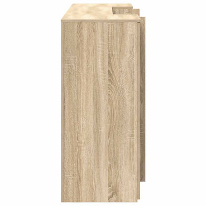 Receptiebalie 200X50X103,5 Cm Bewerkt Hout Kleurig 200 x 50 x 103.5 cm Sonoma eiken