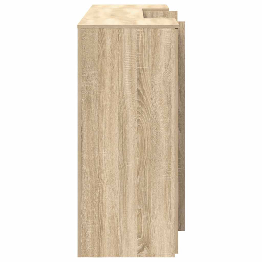 Receptiebalie 200X50X103,5 Cm Bewerkt Hout Kleurig 200 x 50 x 103.5 cm Sonoma eiken