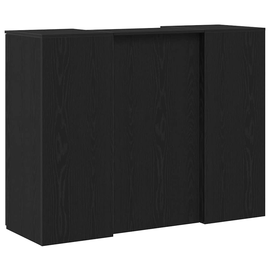 Receptiebalie 135X50X103,5 Cm Bewerkt Hout Eikenkleur 135 x 50 x 103.5 cm