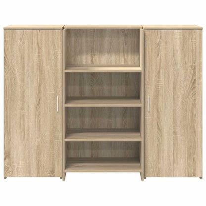 Receptiebalie 135X50X103,5 Cm Bewerkt Hout Kleurig 135 x 50 x 103.5 cm
