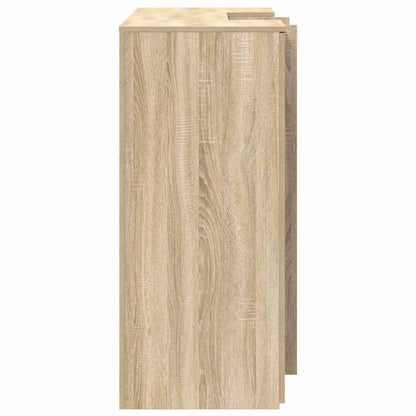 Receptiebalie 135X50X103,5 Cm Bewerkt Hout Kleurig 135 x 50 x 103.5 cm