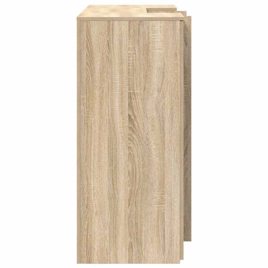 Receptiebalie 135X50X103,5 Cm Bewerkt Hout Kleurig 135 x 50 x 103.5 cm