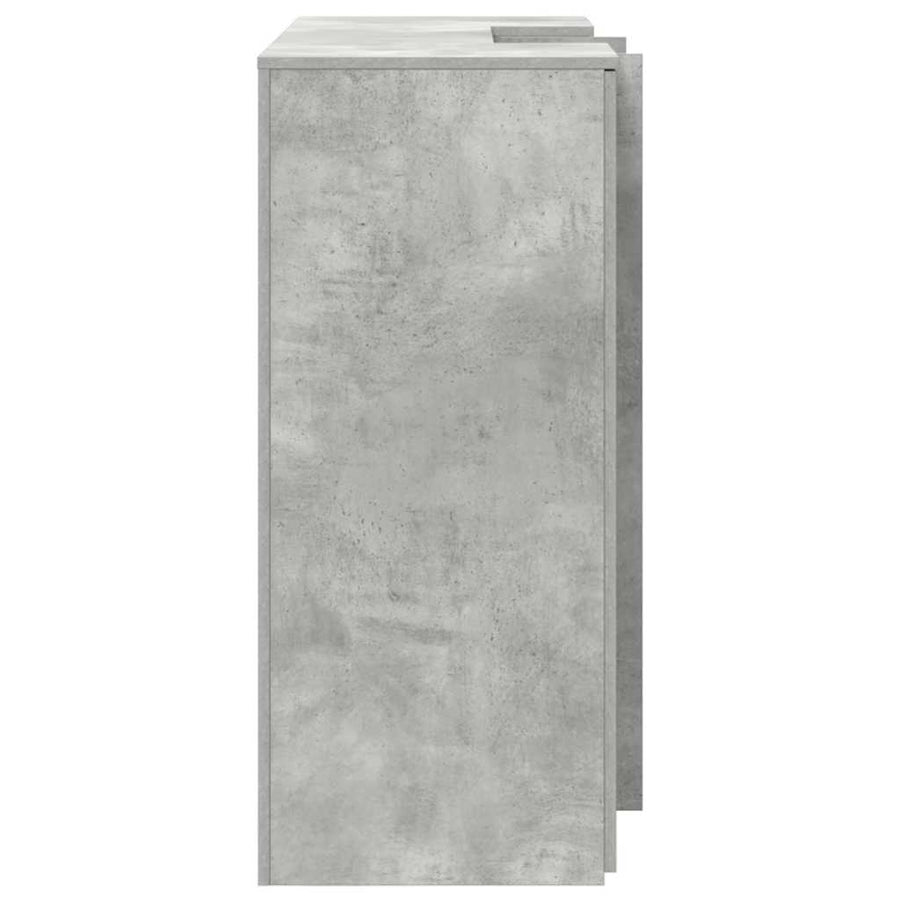 Receptiebalie 135X50X103,5 Cm Bewerkt Hout 135 x 50 x 103.5 cm