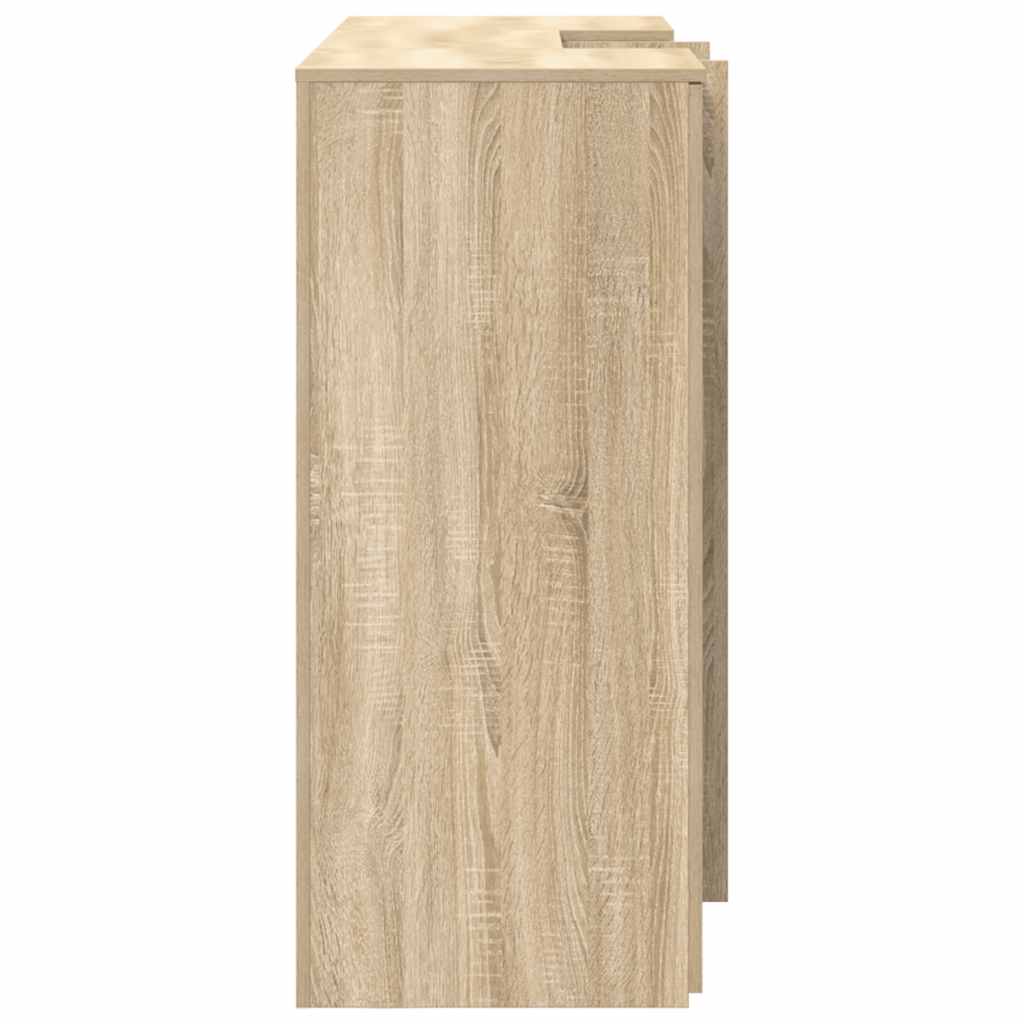 Receptiebalie 155X50X103,5 Cm Bewerkt Hout Kleurig 155 x 50 x 103.5 cm Sonoma eiken