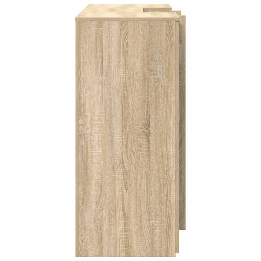 Receptiebalie 155X50X103,5 Cm Bewerkt Hout Kleurig 155 x 50 x 103.5 cm Sonoma eiken