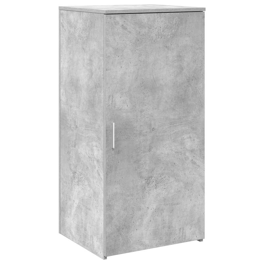 Receptiebalie 155X50X103,5 Cm Bewerkt Hout 155 x 50 x 103.5 cm Betongrijs