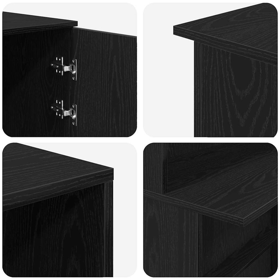 Receptiebalie Eiken 180X50X103,5 Cm Bewerkt Hout 180 x 50 x 103.5 cm