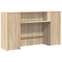 Receptiebalie 180X50X103,5 Cm Bewerkt Hout Kleurig 180 x 50 x 103.5 cm