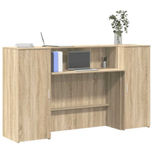 Receptiebalie 180X50X103,5 Cm Bewerkt Hout Kleurig 180 x 50 x 103.5 cm