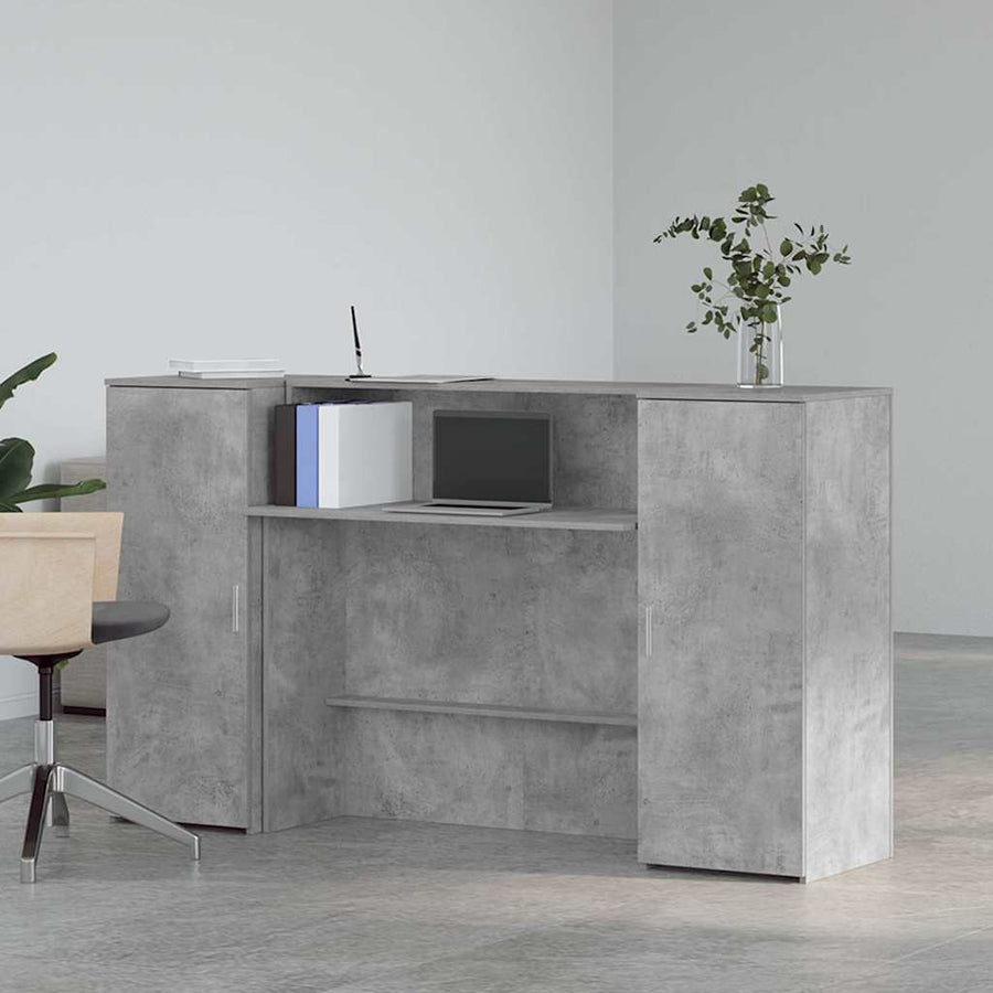 Receptiebalie 180X50X103,5 Cm Bewerkt Hout 180 x 50 x 103.5 cm