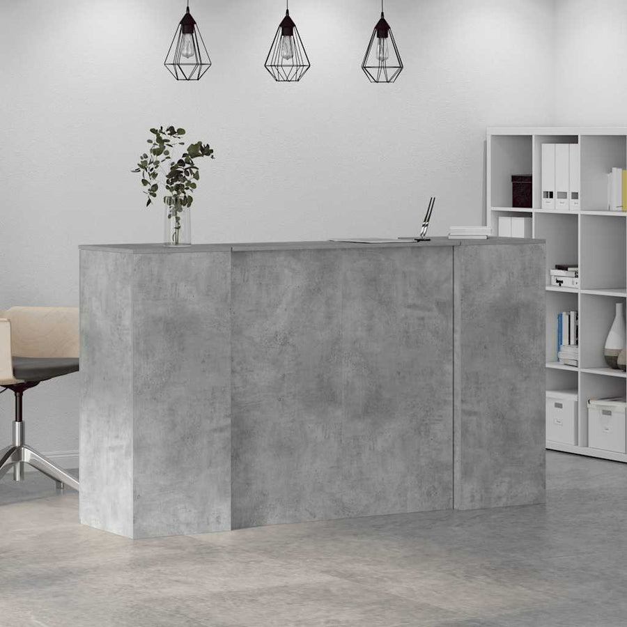 Receptiebalie 180X50X103,5 Cm Bewerkt Hout 180 x 50 x 103.5 cm