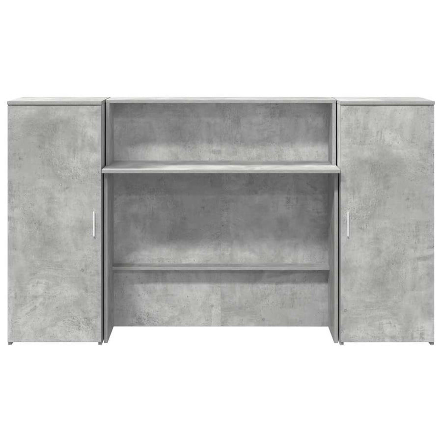 Receptiebalie 180X50X103,5 Cm Bewerkt Hout 180 x 50 x 103.5 cm