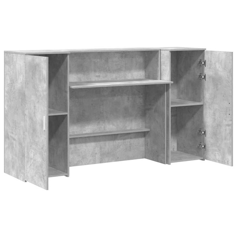 Receptiebalie 180X50X103,5 Cm Bewerkt Hout 180 x 50 x 103.5 cm