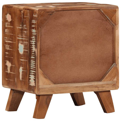 Nachtkastje 40x32x46 cm massief gerecycled hout