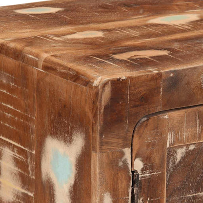 Nachtkastje 40x32x46 cm massief gerecycled hout