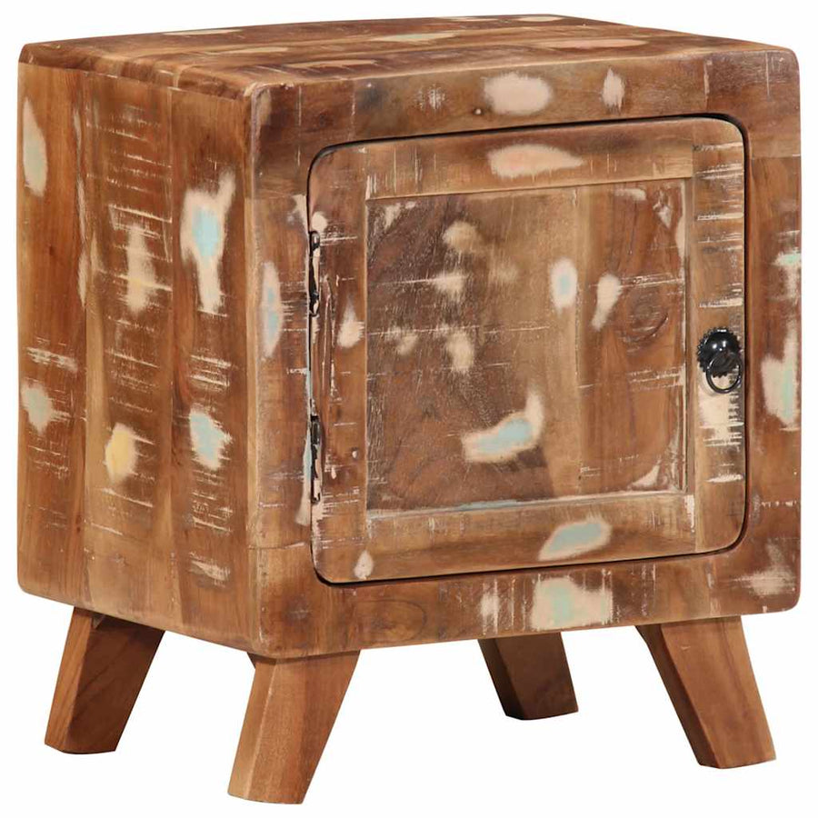 Nachtkastje 2 st 40x32x46 cm massief gerecycled hout