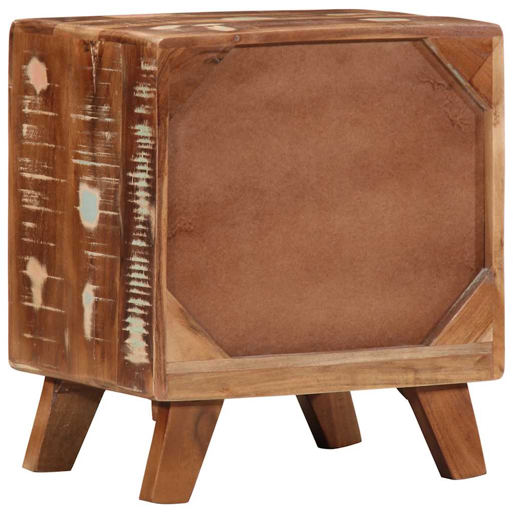 Nachtkastje 2 st 40x32x46 cm massief gerecycled hout