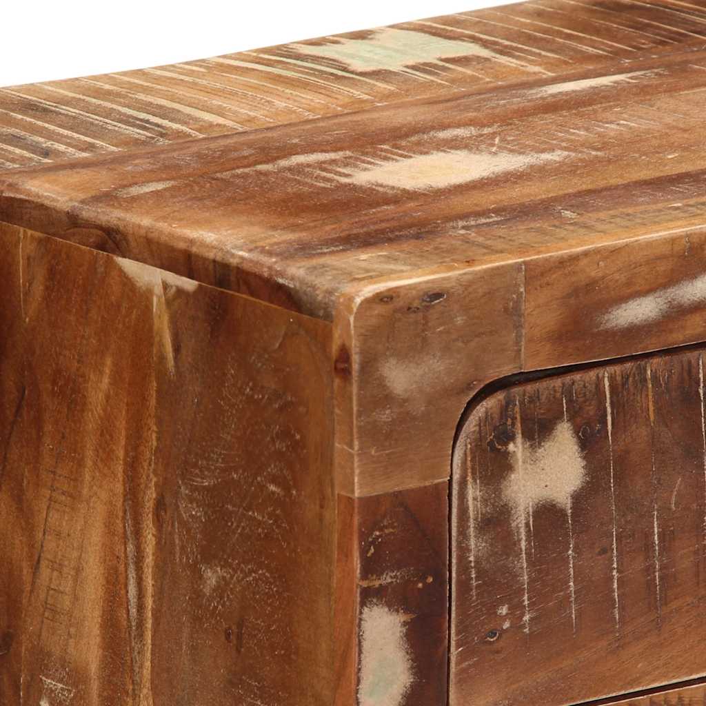 Nachtkastje 2 st 40x32x46 cm massief gerecycled hout